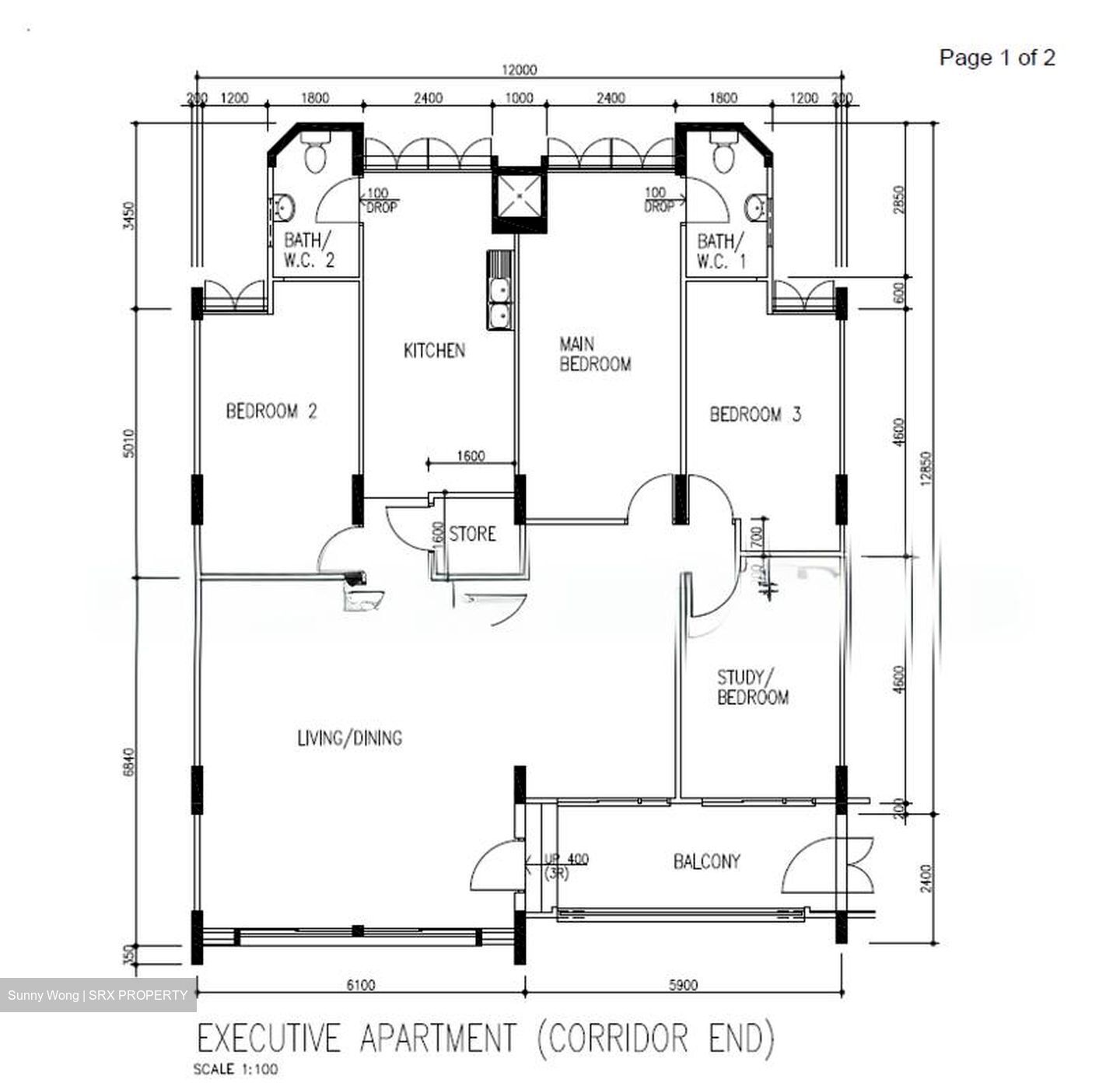 Blk 107 Jurong East Street 13 (Jurong East), HDB Executive #538768821